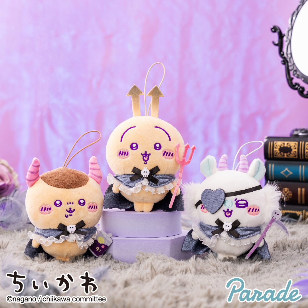 【娃娃機7月景品】ちいかわ てんし♡あくま あくまな大きめマスコット chiikawa_devil_big_mascot