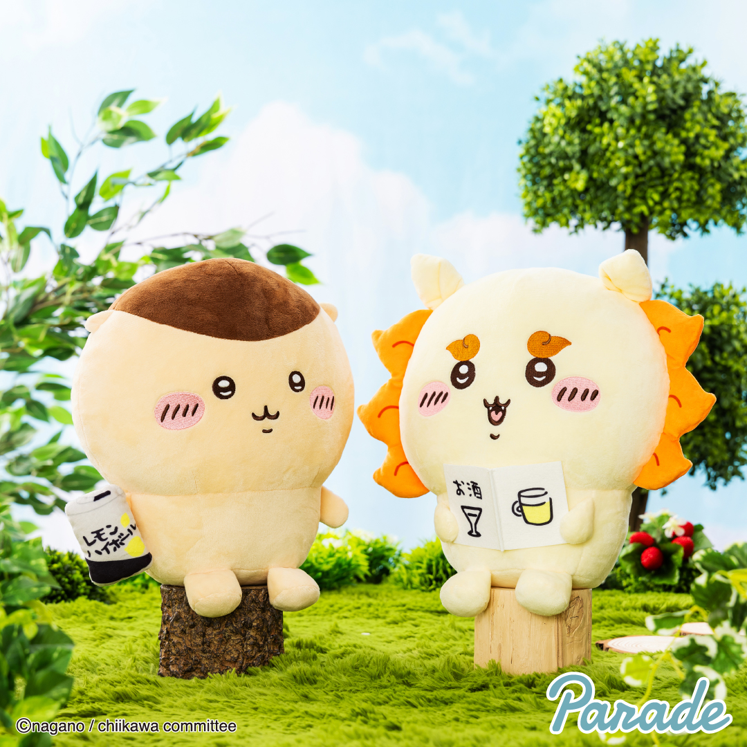 【娃娃機8月景品】ちいかわ くりまんじゅう・シーサーおすわりBIGぬいぐるみ chiikawa_kurimanju_shisa_stuffed_toy_big