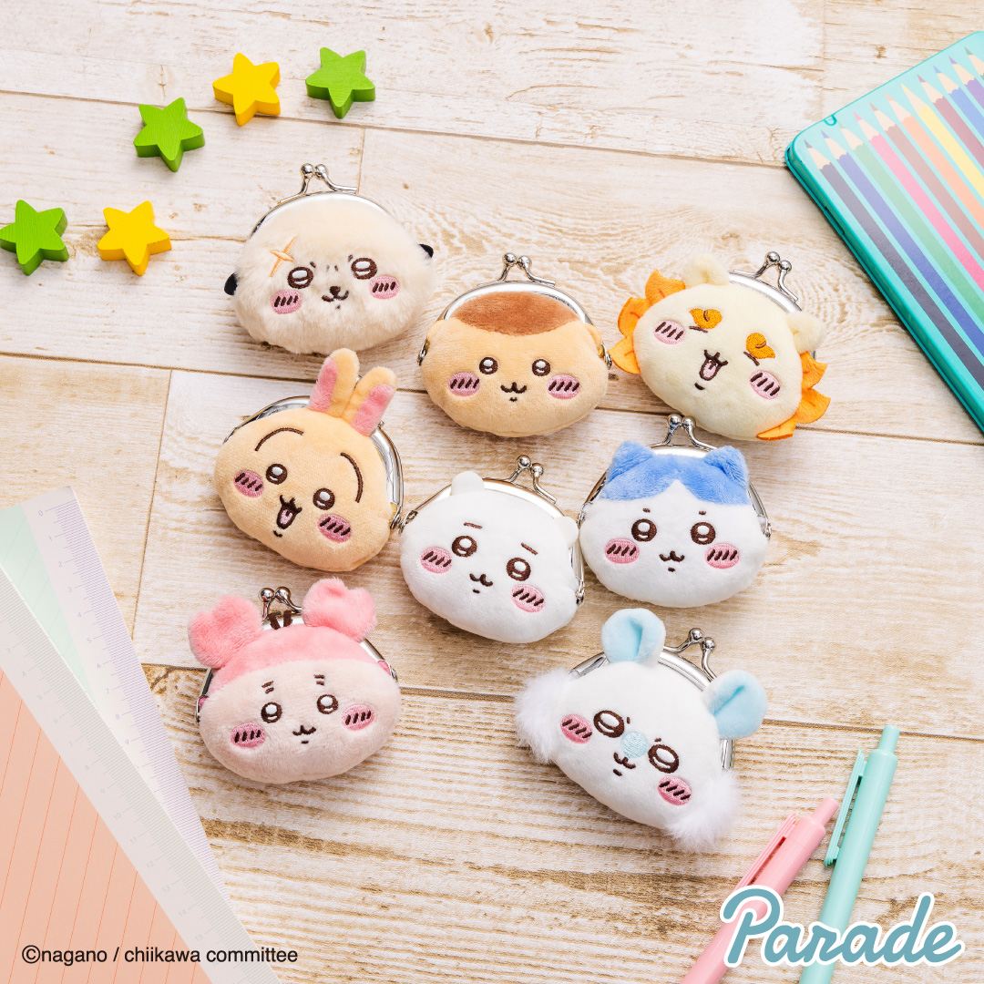 【娃娃機10月景品】ちいかわ ミニがま口ポーチ chiikawa_memory_pouch