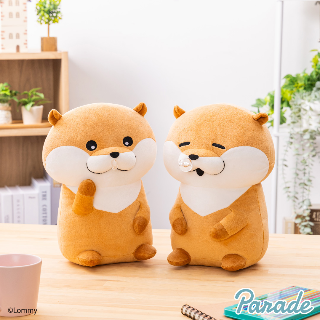 【娃娃機1月景品】可愛い嘘のカワウソ 鼻かぜぇBIGぬいぐるみ