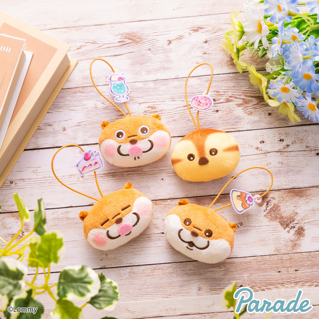 【娃娃機10月景品】可愛い嘘のカワウソ 食いしん坊フェイスマスコット kawaiiuso_kuisinnbou_face_mascot