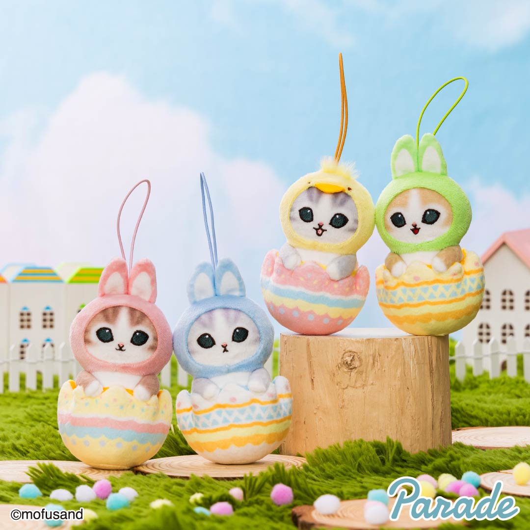 【娃娃機3月景品】mofusand イースターにゃんマスコット