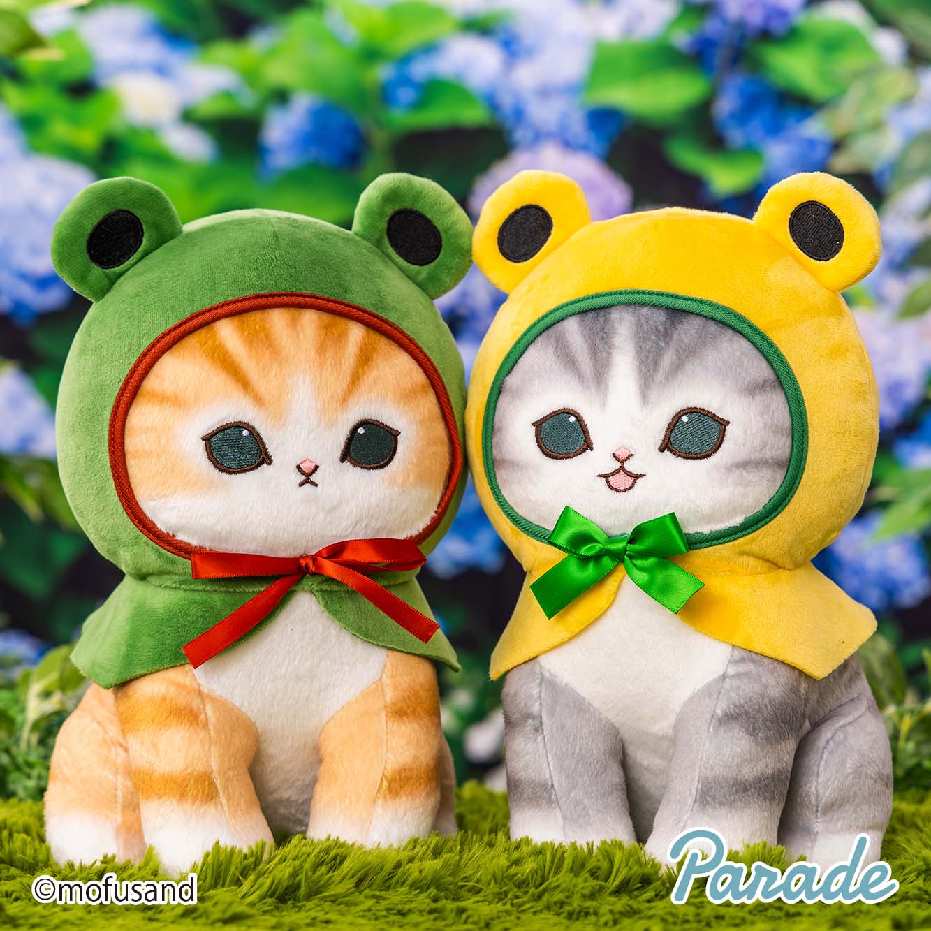 【娃娃機6月景品】mofusand カエルにゃんBIGぬいぐるみ mofusand_frog_stuffed_toy_big