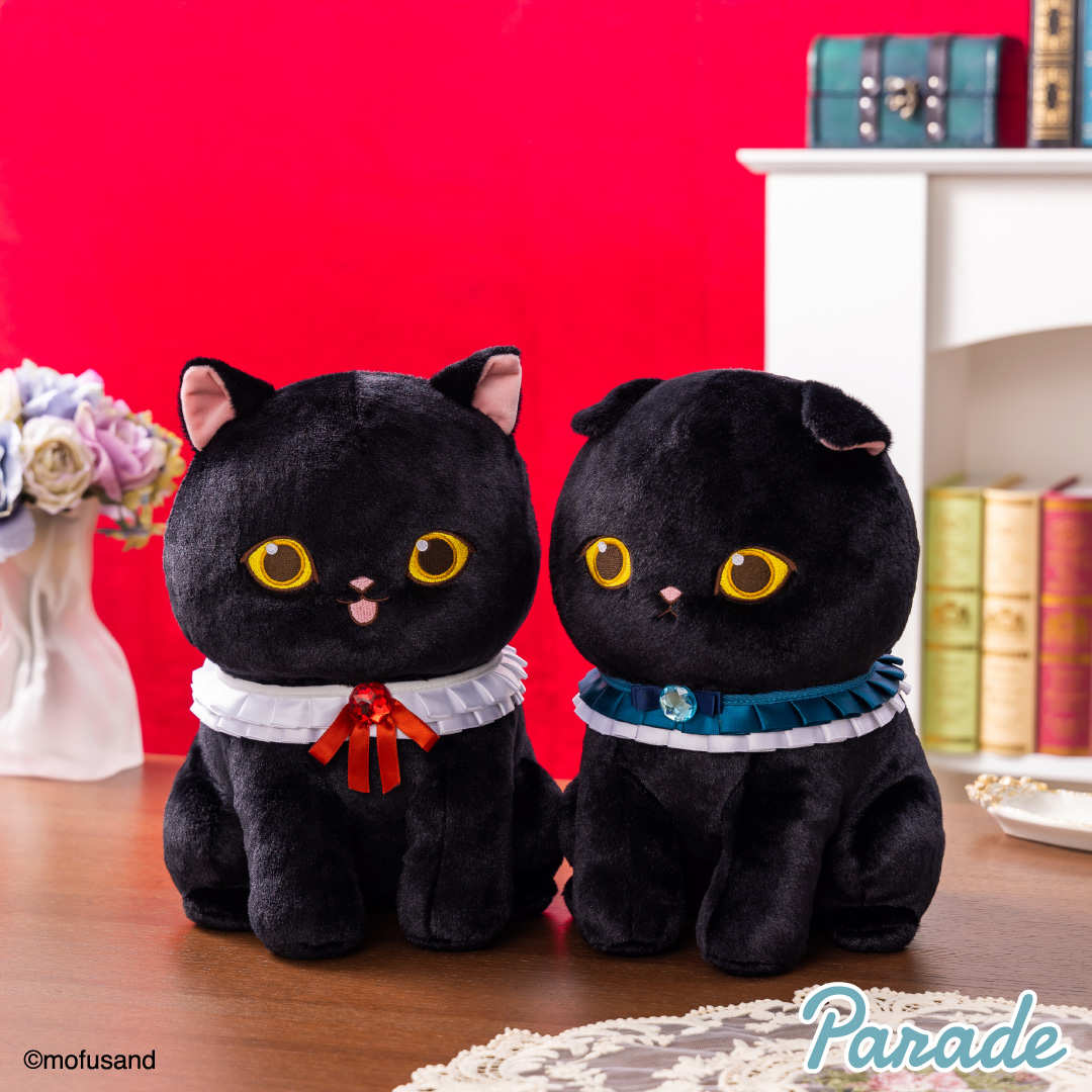 【娃娃機2月景品】mofusand 黒仔猫にゃんBIGぬいぐるみ