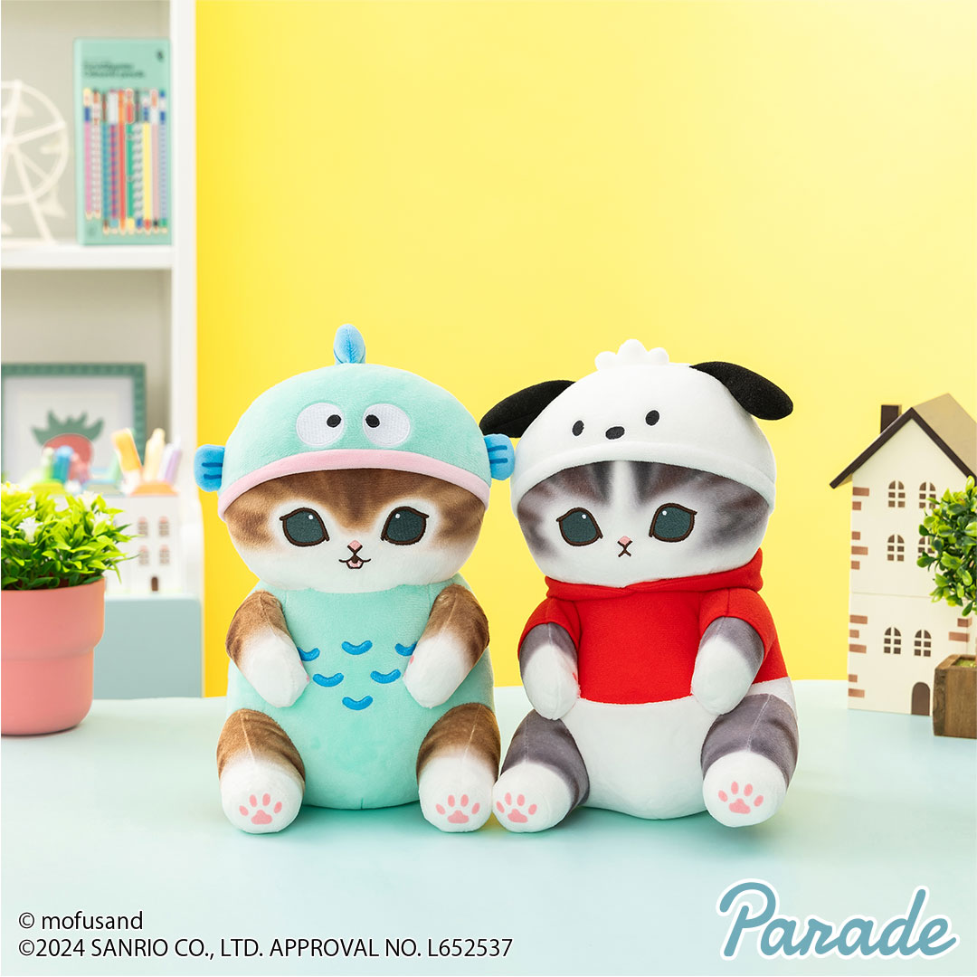 【娃娃機10月景品】mofusand×サンリオキャラクターズ BIGぬいぐるみ① mofusand_sanrio
