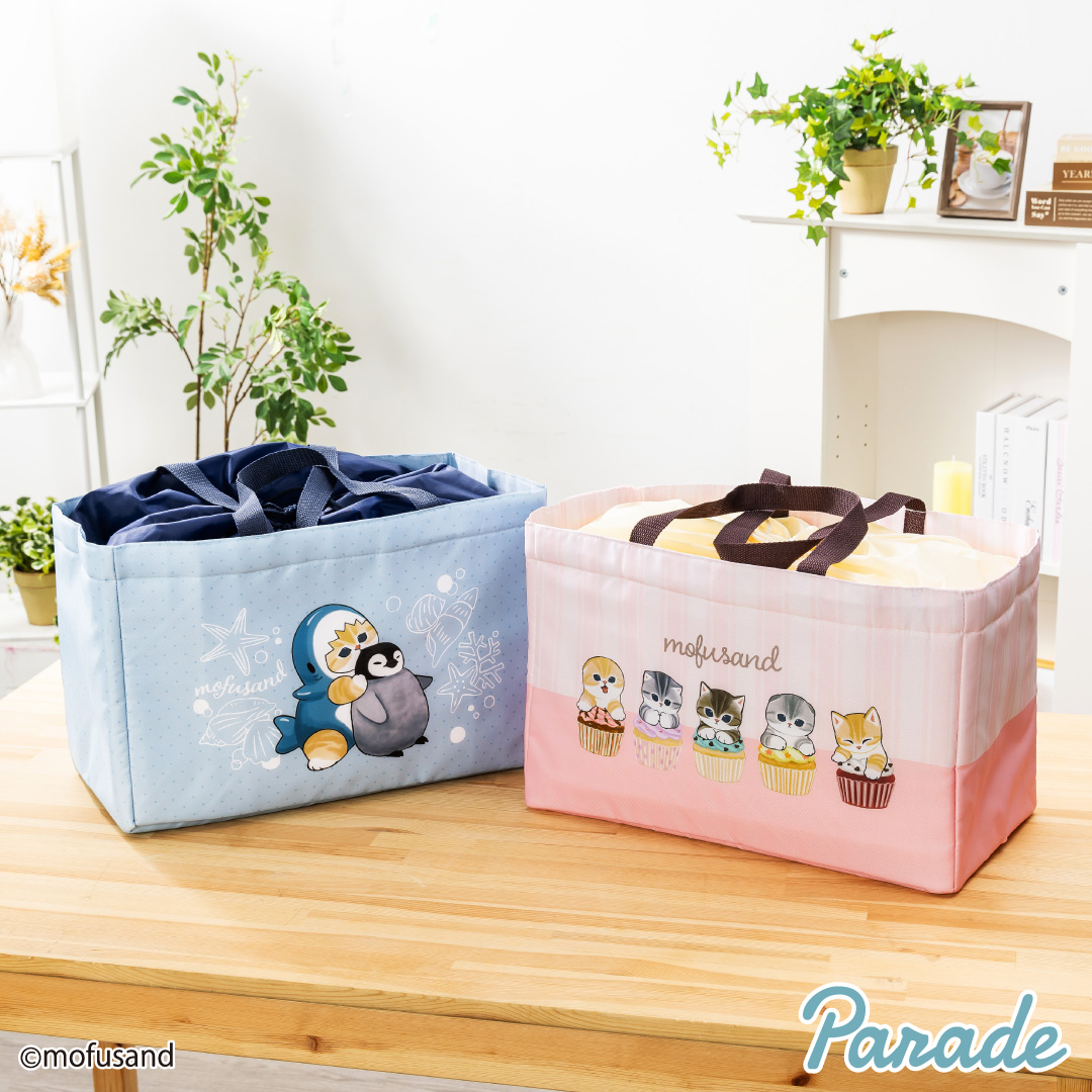 【娃娃機3月景品】mofusand レジかごバッグ