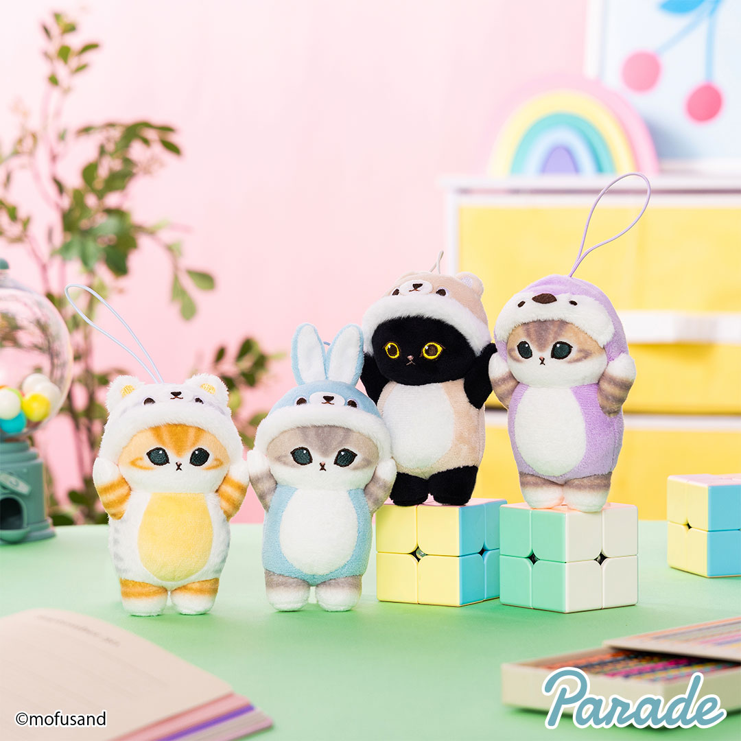 【娃娃機5月景品】mofusand 着ぐるみにゃんマスコット