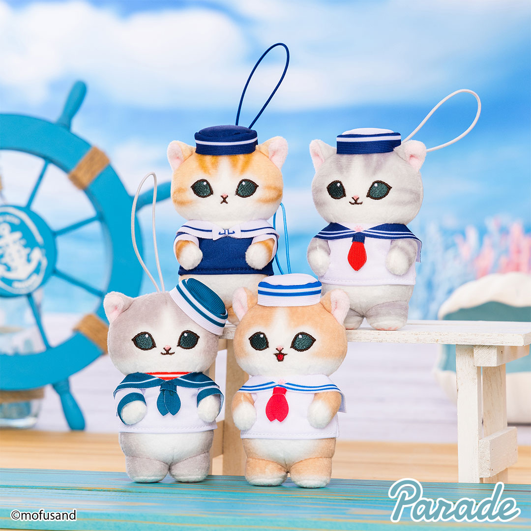 【娃娃機6月景品】mofusand セーラーにゃんマスコット